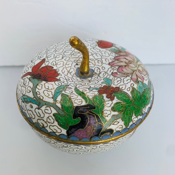 Vintage Art Vintage Cloisonne Trinket Box Poshmark
